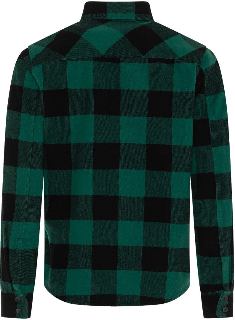 Rokker Denver 2 Shirt black/green XL Figure 4