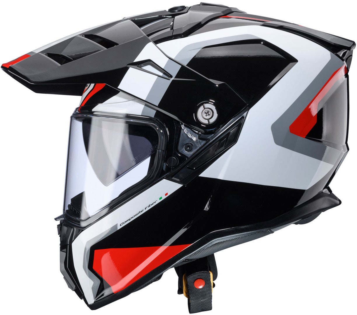 Caberg Tanami Scram Motocross Helm schwarz/rot/weiß L (59/60) Abbildung 3