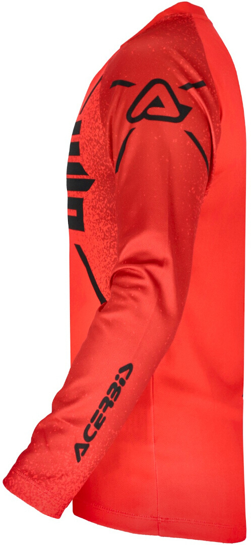 Acerbis MX J-Kid 5 Tricou de motocross pentru copii Roșu/Negru XS Figura 2