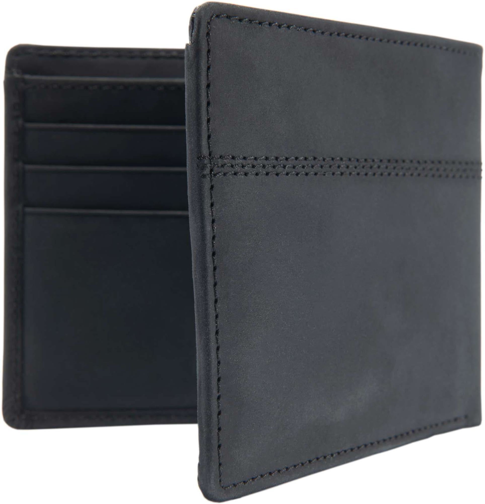 Carhartt Saddle Leather Bifold Logo Portofel negru Figura 4