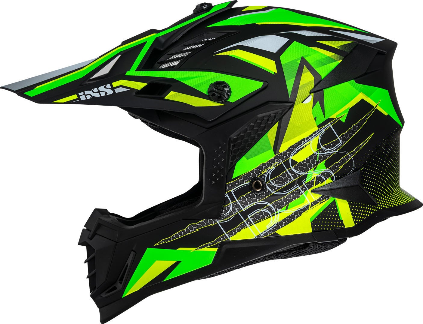 IXS iXS363 2.0 Casco Motocross nero/giallo M (57/58) Figura 3