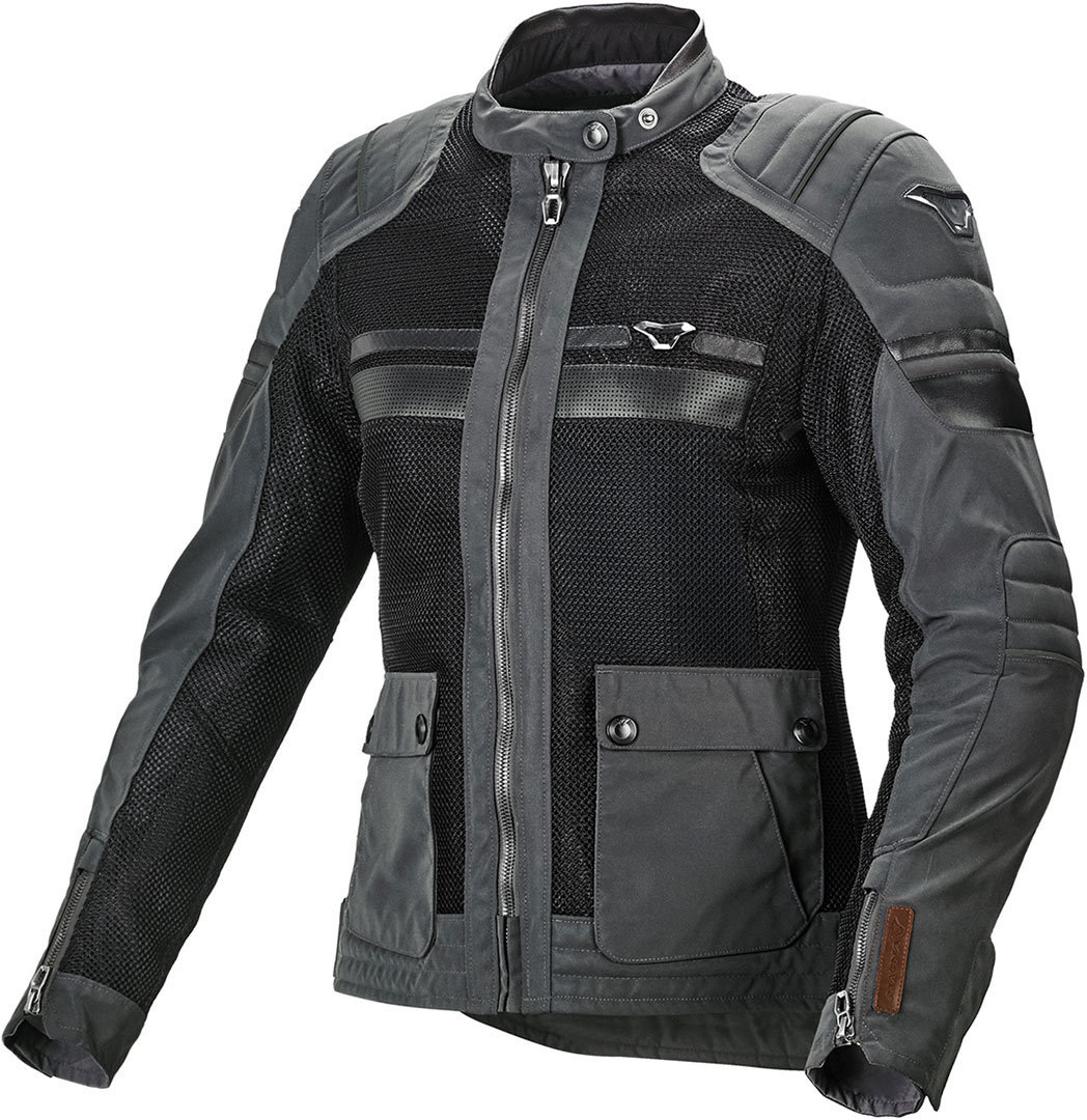 Macna Fluent NightEye Ladies Motorcycle Textile Jacket M Figure 1