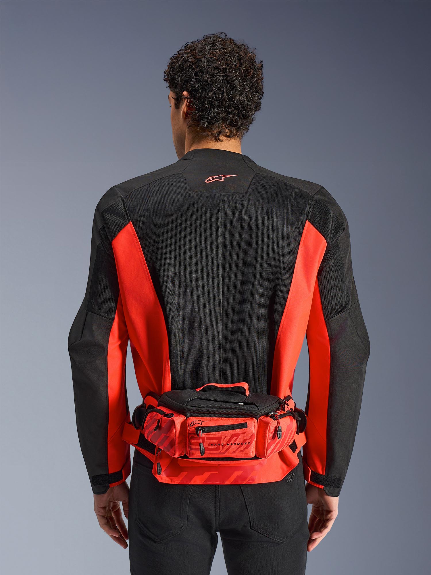 Alpinestars MM93 Geantă pentru talie Neon-roșu/roșu/negru Figura 4
