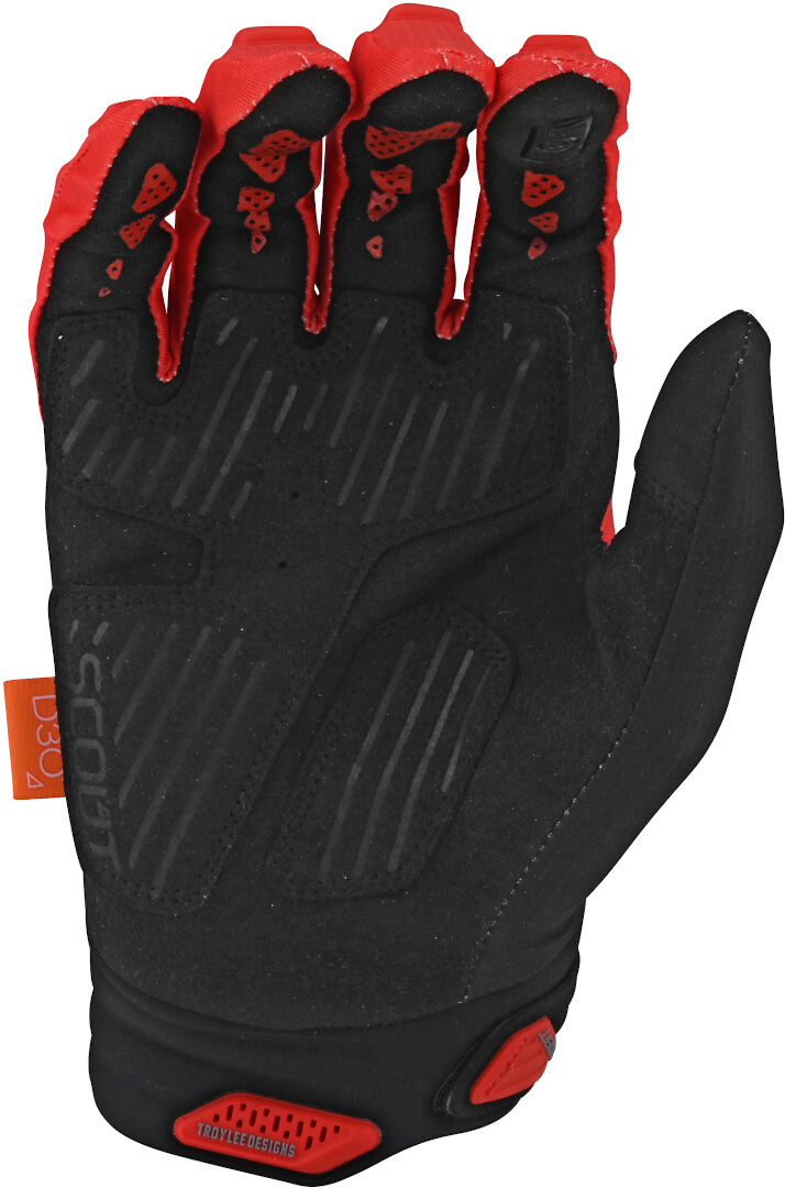 Troy Lee Designs Scout Gambit Motocross Handskar Apelsin 2XL Figur 2