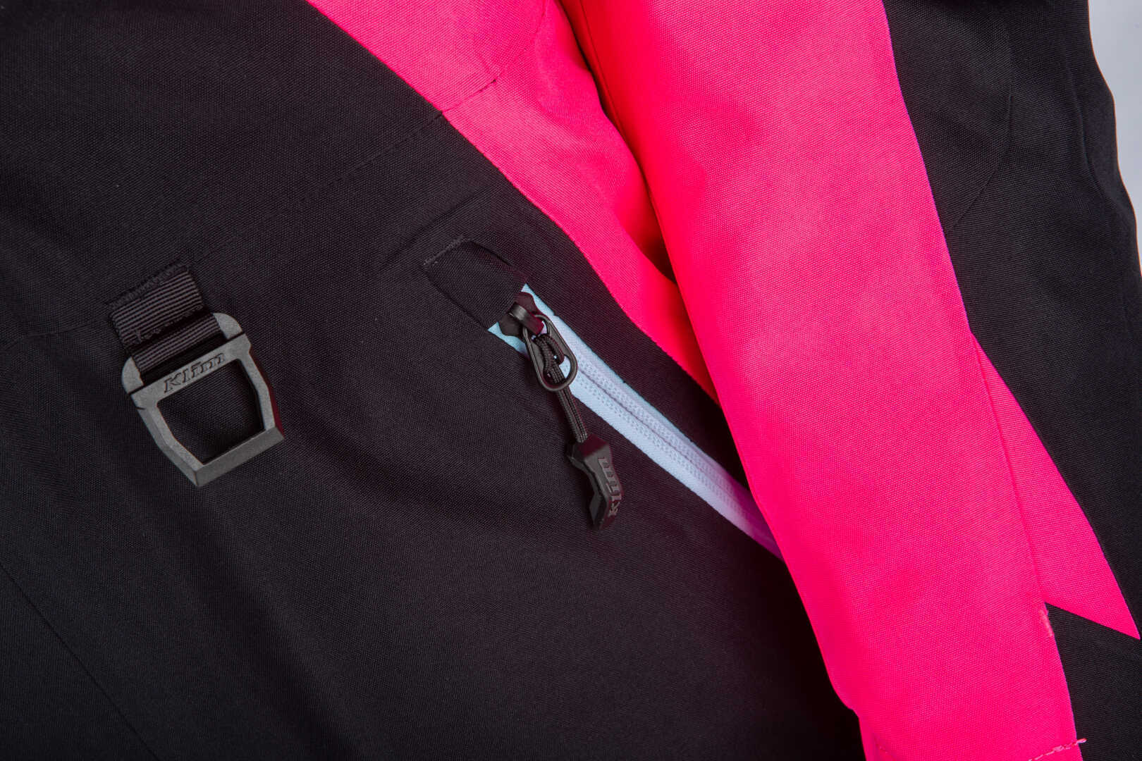 Klim Vailside Dame snescooterdragt i ét stykke sort/lyseblå/pink 2XL Figur 4