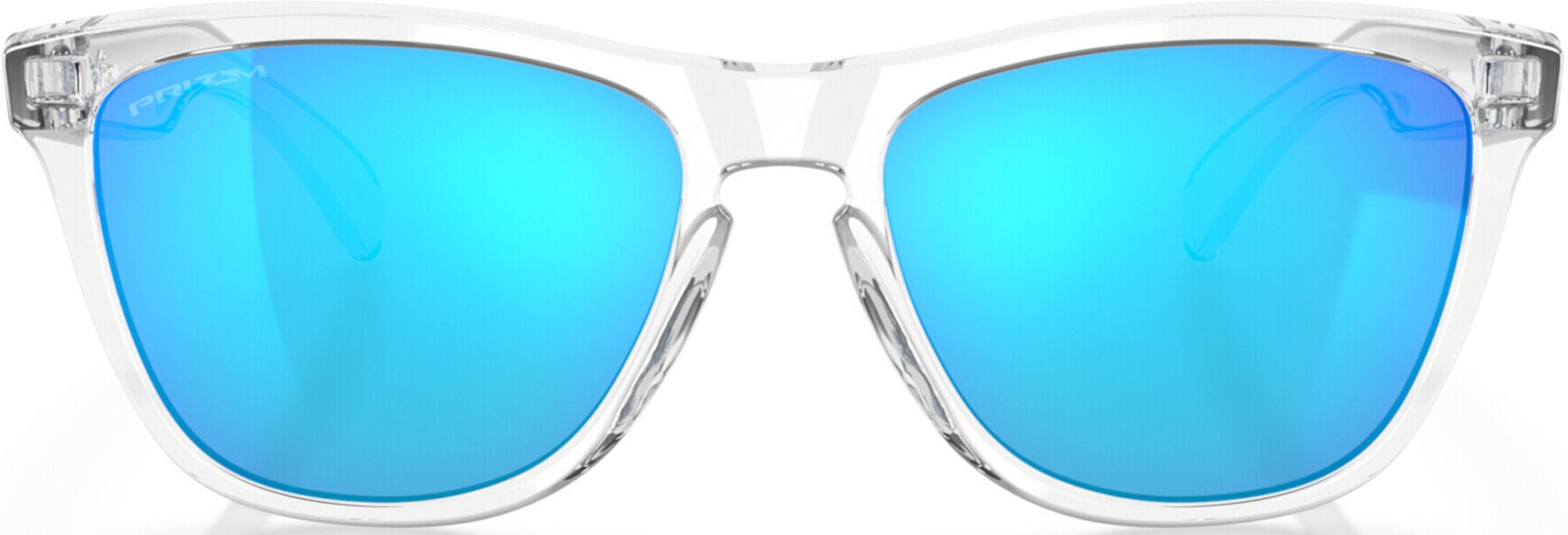 Oakley Frogskins Clear Prizm Sonnenbrille blau verspiegelt (iridium) Abbildung 3