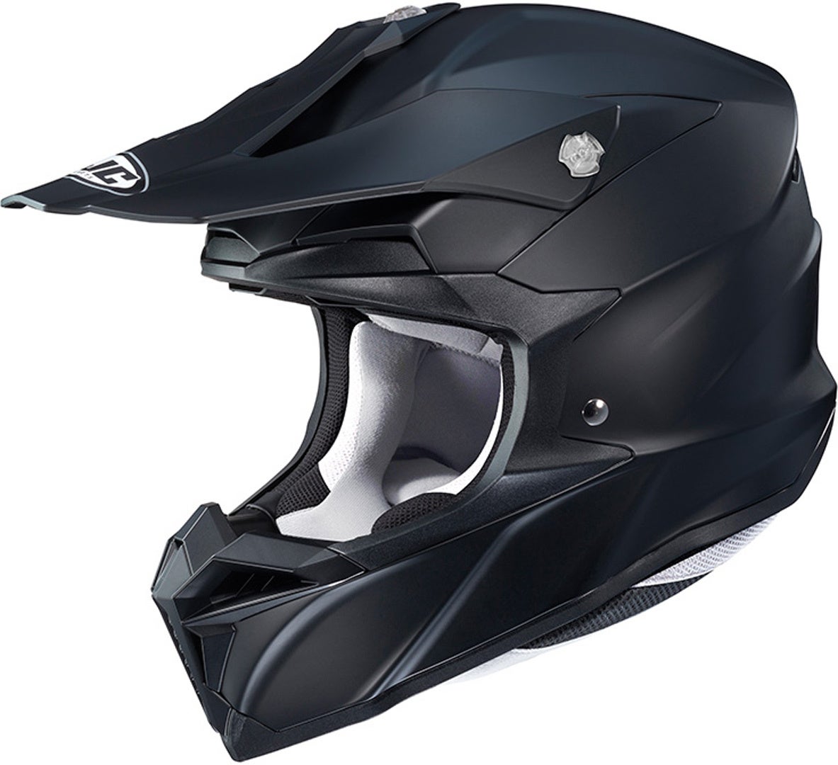 HJC i50 Solid Motorcross helm Black Matt M (57/58) Figuur 1