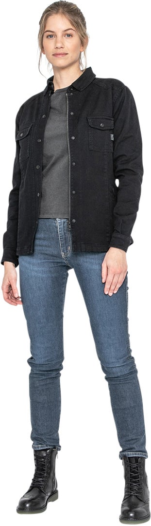 John Doe Motoshirt XTM Dámská košile černá 2XL Obrázek 19