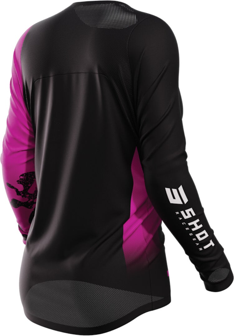 Shot Contact Shelly 2.0 Motocross trøje til damer sort/pink L Figur 2