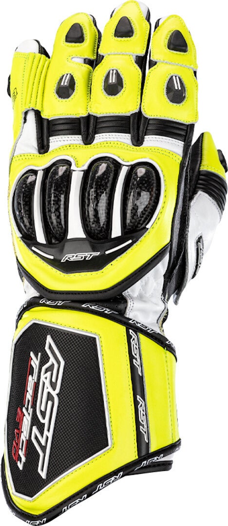 RST Tractech Evo 4 Motorradhandschuhe gelb/schwarz L Abbildung 1
