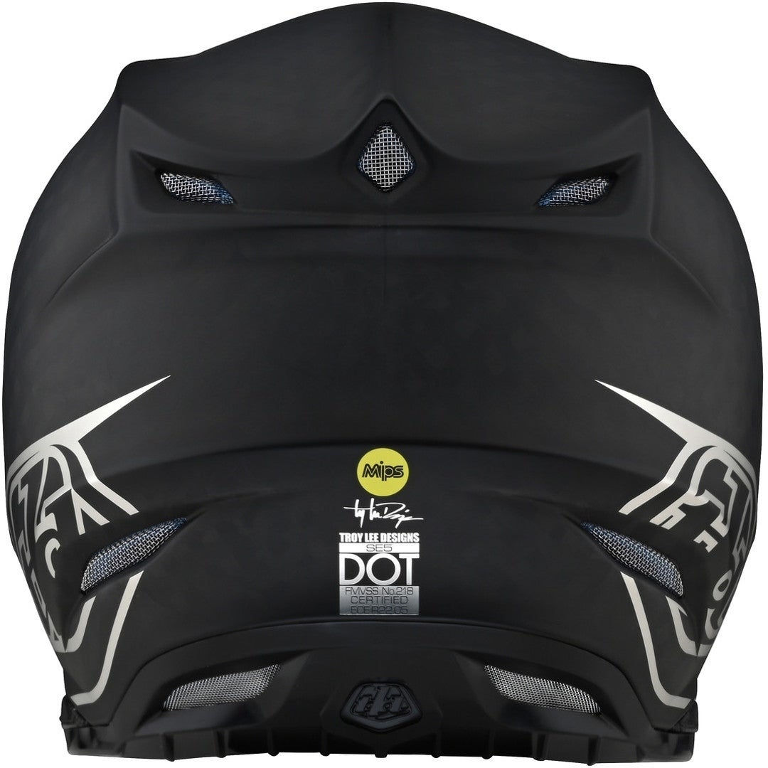 Troy Lee Designs SE5 Stealth Carbon Casco da motocross S (55/56) Figura 4