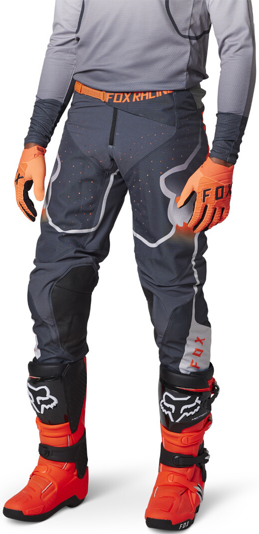 FOX 360 Vizen Motocross Hose grau/orange 30 Abbildung 2