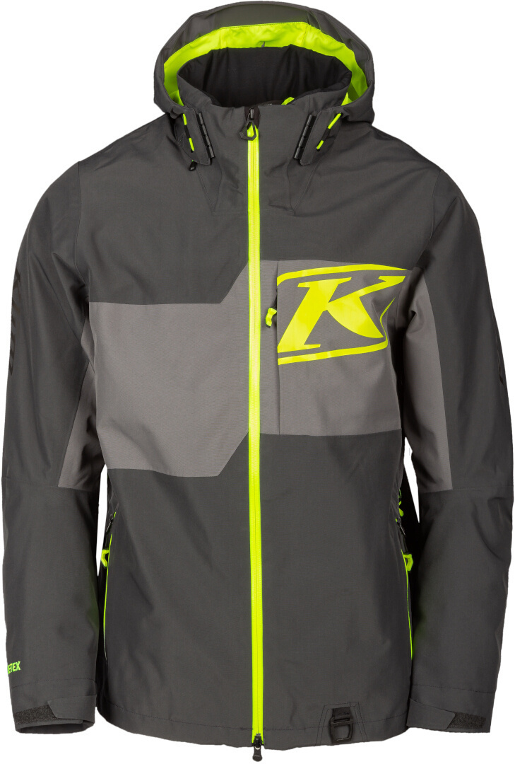 Klim Powerxross 2022 Snowmobile Jacket dark grey/light grey S Figure 5