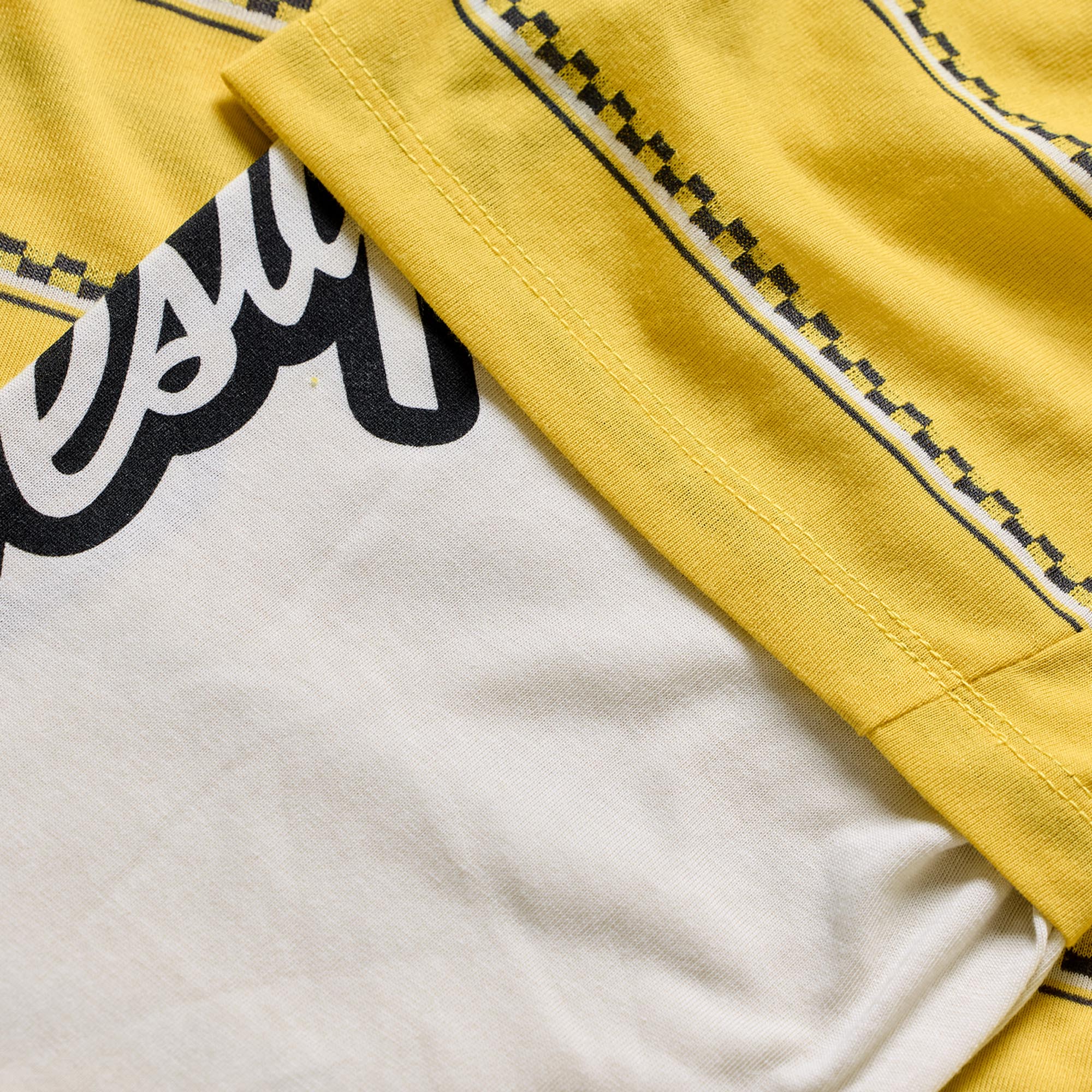 Troy Lee Designs Skyline Fakie Ride Stripe Bicycle Jersey yellow/white S Figure 9