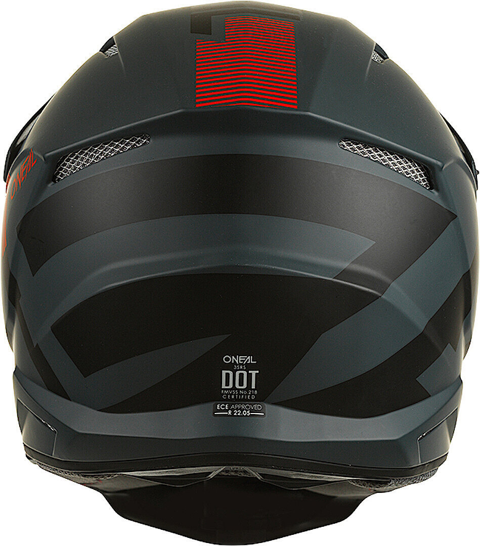 Oneal 3Series Vertical V.22 Motocross hjälm svart/röd XS (53/54) Figur 4