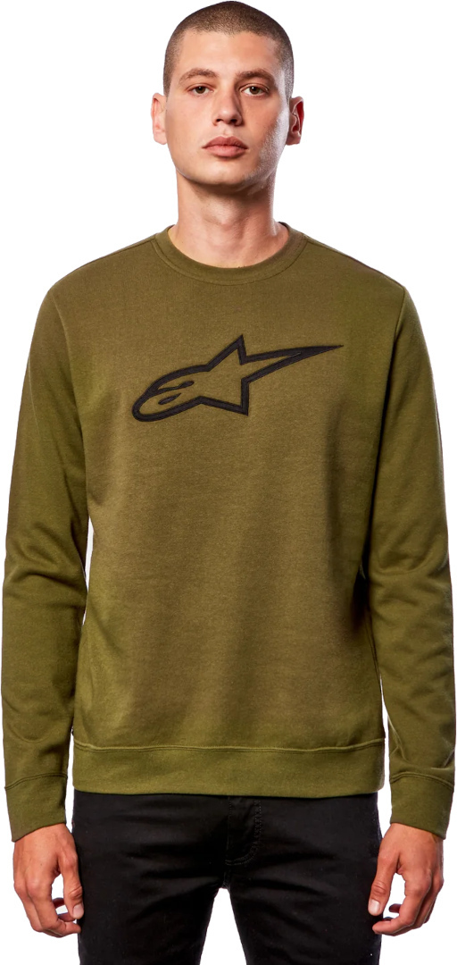 Alpinestars Ageless Crew Suéter Military Green S Figura 4