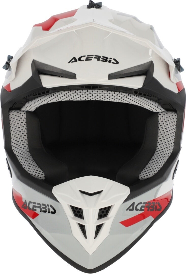 Acerbis Linear Graphic Motorcross Helm wit/rood/grijs M (57/58) Figuur 9