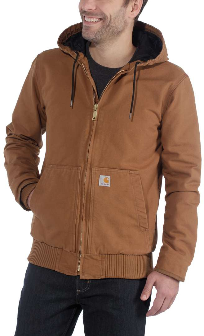 Carhartt Duck Active 재킷 갈색 L 그림 5
