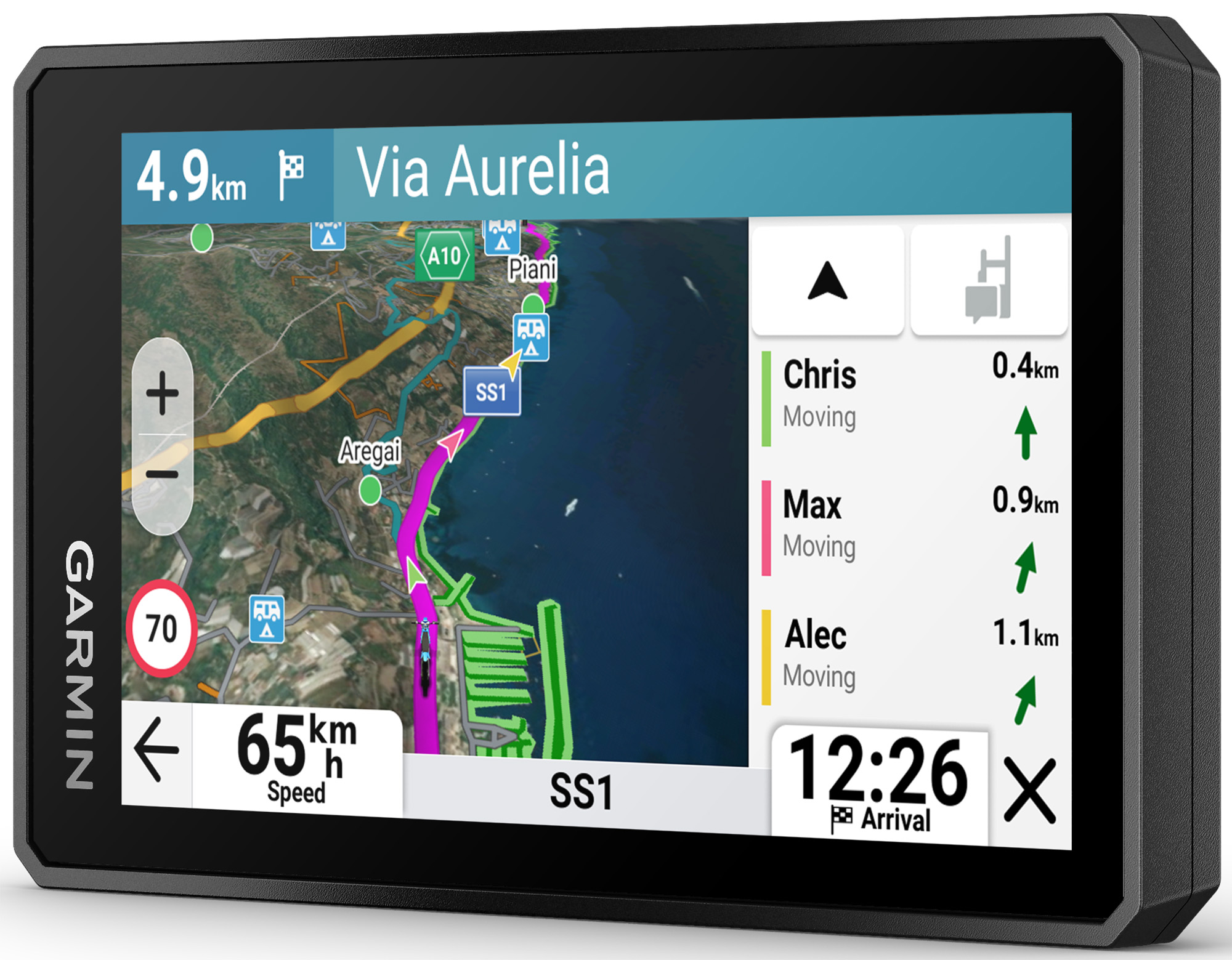 Garmin zūmo® XT3 Sistem de navigație pentru motociclete de 4,7'' Figura 3