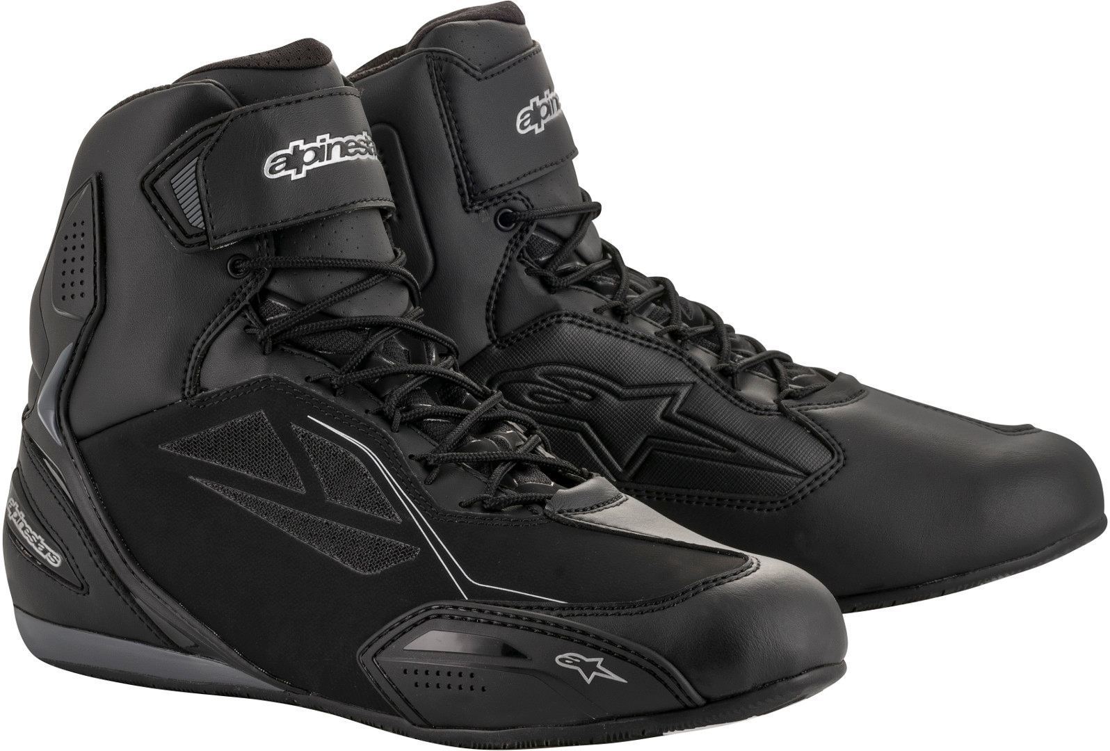 Alpinestars Stella Faster-3 Drystar Damer motorcykel sko Sort/sølv 9 (41) Figur 1