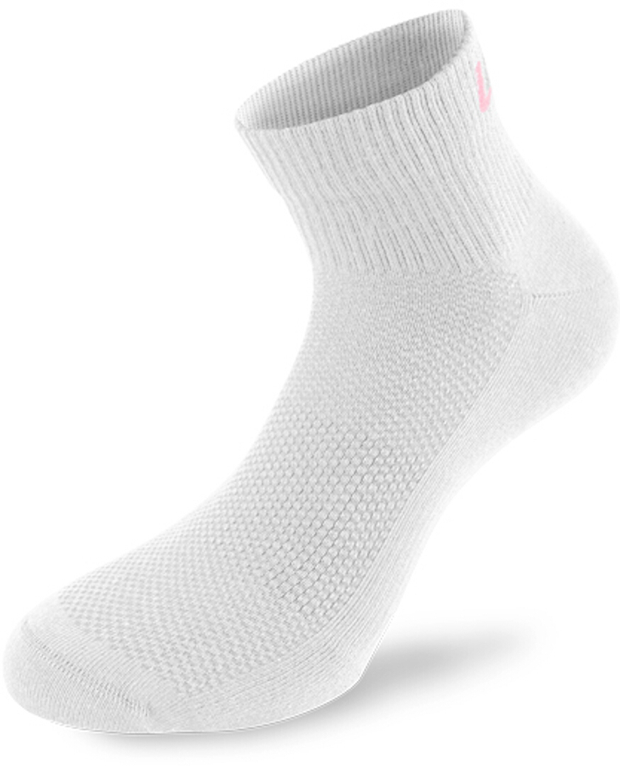 Lenz Performance Quarter Tech Socken weiß/pink/rot 43-46 Abbildung 2