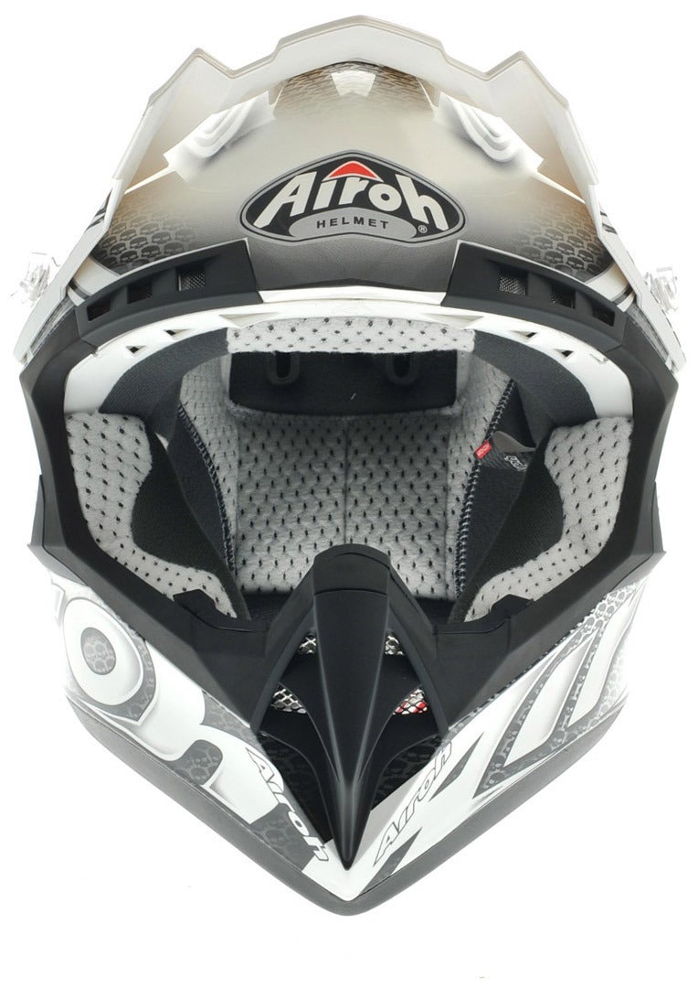 Airoh CR901 Linear Casco de Motocross blanco/naranja S (55/56) Figura 9