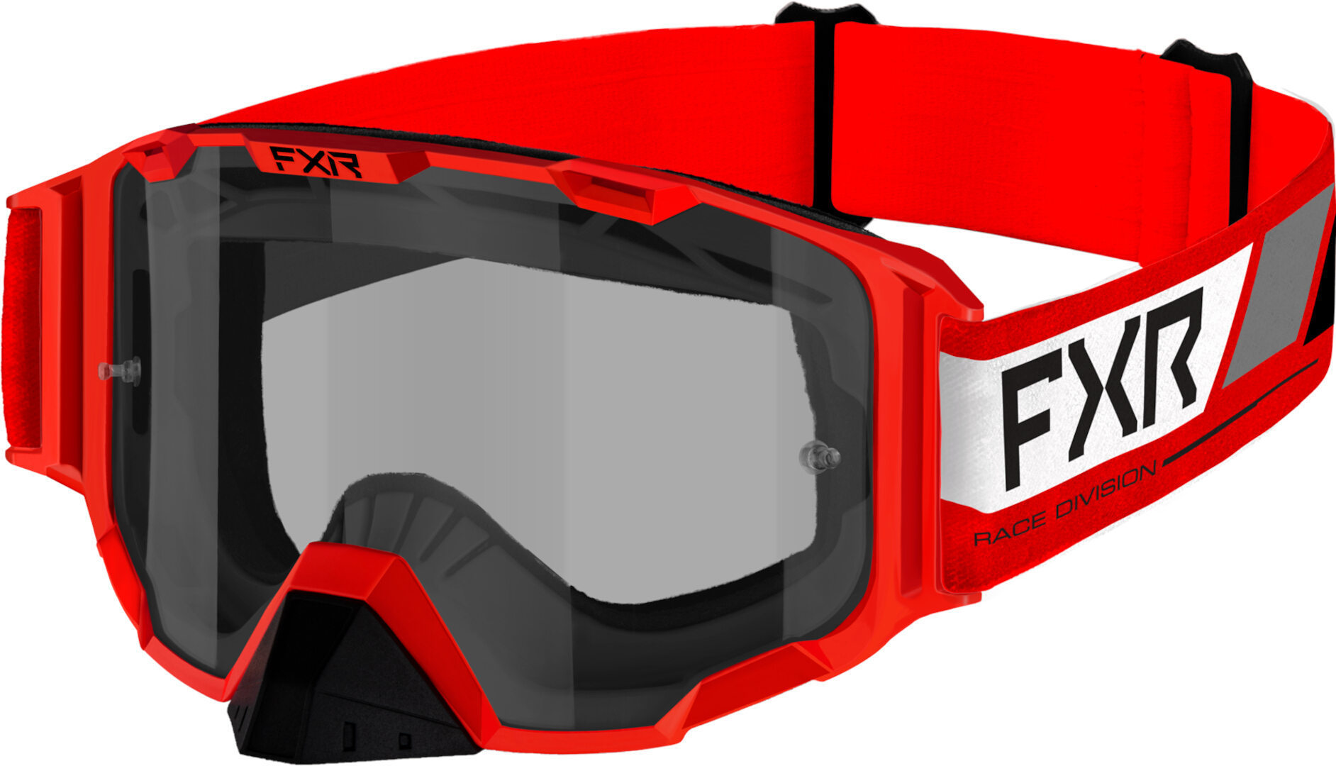 FXR Maverick 2023 Ochelari de motocross Roșu/Alb Figura 1