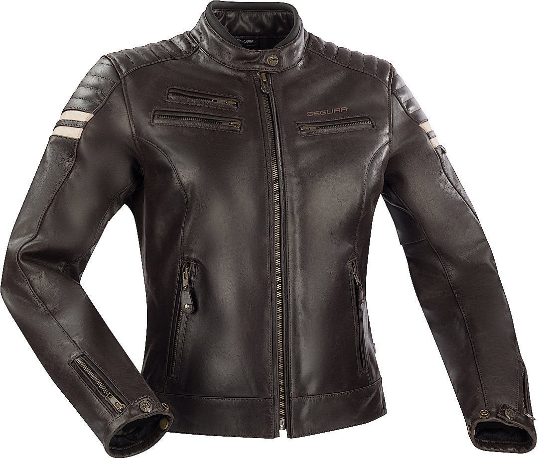 Segura Funky Ladies Motorcycle Leather Jacket-image-566486863