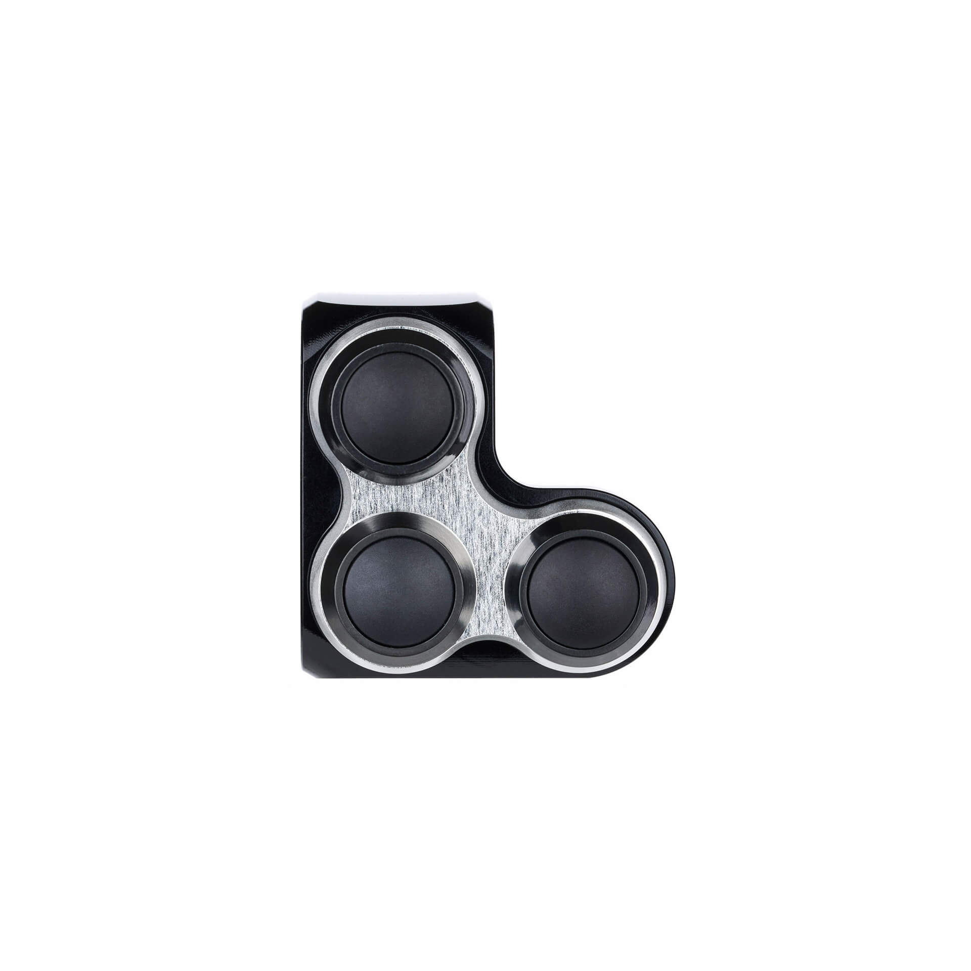 motogadget mo.switch basic Tasterarmatur, 3 Taster Negru/argintiu Legături Figura 2