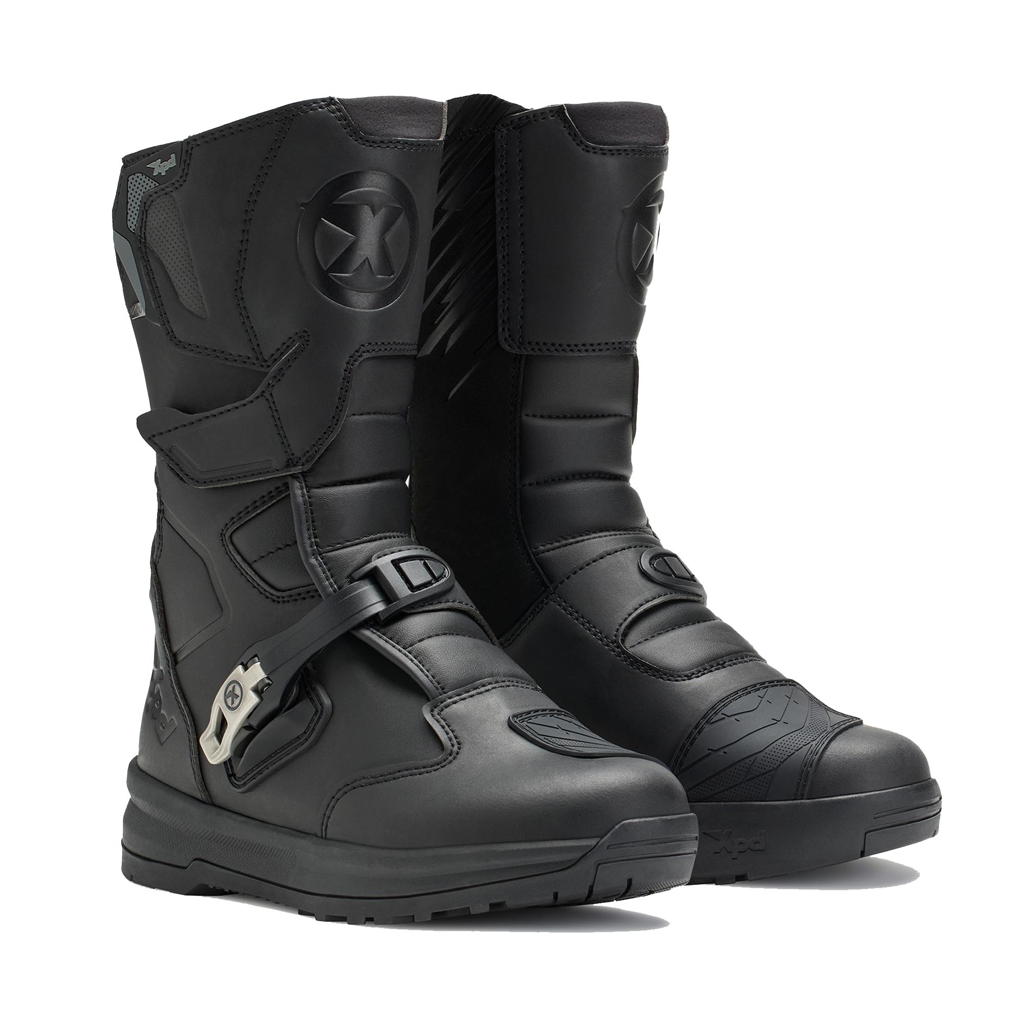 XPD X-ADV Tourmax H2Out waterproof Motorcycle Boots black 40 Figure 1