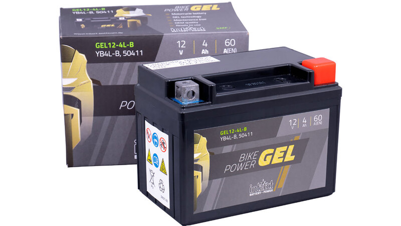INTACT Bateria de putere a bicicletei GEL YB4L-B Figura 3