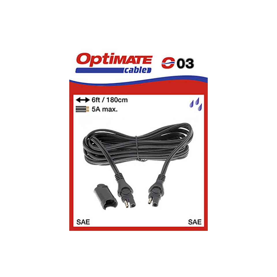 OPTIMATE Ladekabel Verlängerung SAE-Stecker Figura 2