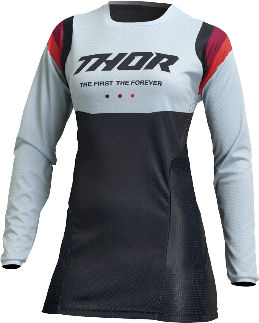 Thor Pulse Rev Damer Motocross Jersey Mintgrøn/sort L Figur 1