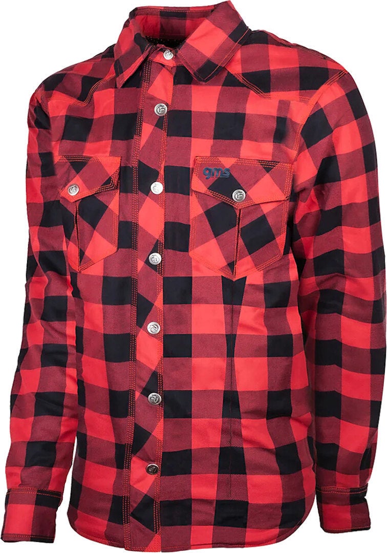 GMS Jaguar Camicia Moto Donna nero/rosso S Figura 1