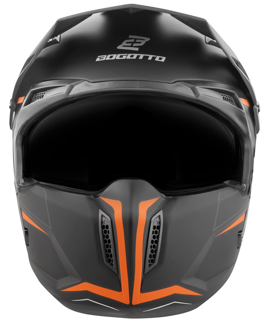 Bogotto Radic WN-ST Hjelm orange/sort M Figur 9