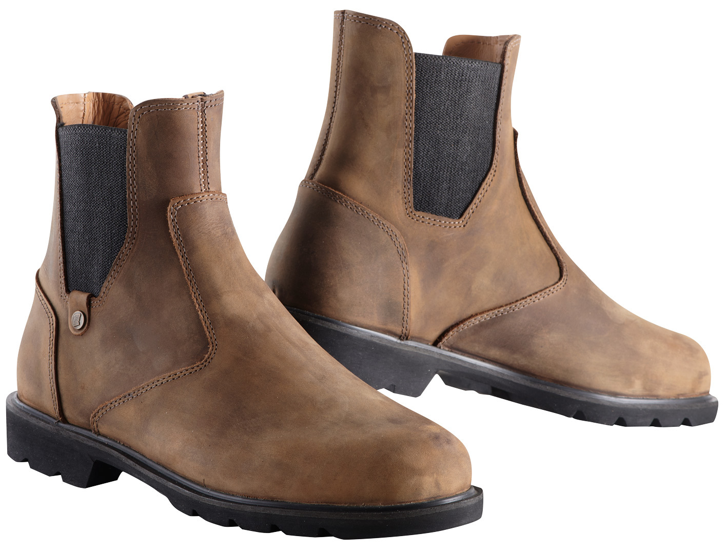 Bogotto Chelsea Motorcycle Boots brown 45 Figure 1