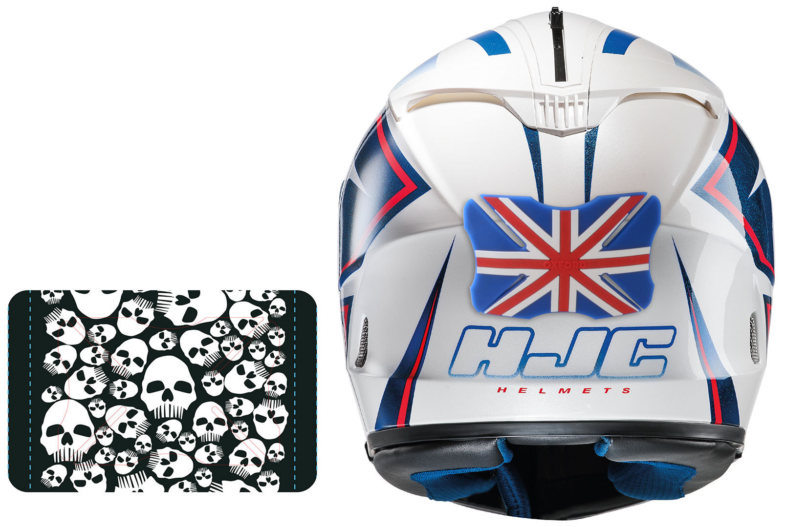 Oxford Skullz Helm Bumper Abbildung 4