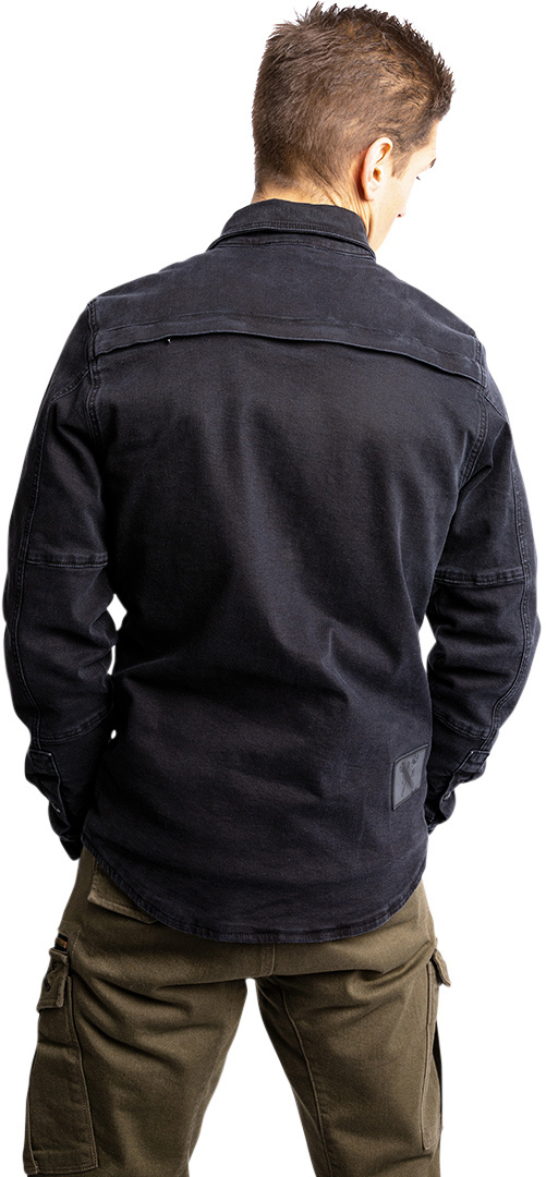 John Doe Motoshirt XTM Denim Camicia da moto nero S Figura 5
