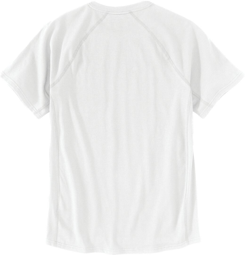 Carhartt Force Relaxed Fit Midweight Short Sleeve Pocket Triko bílá L Obrázek 2