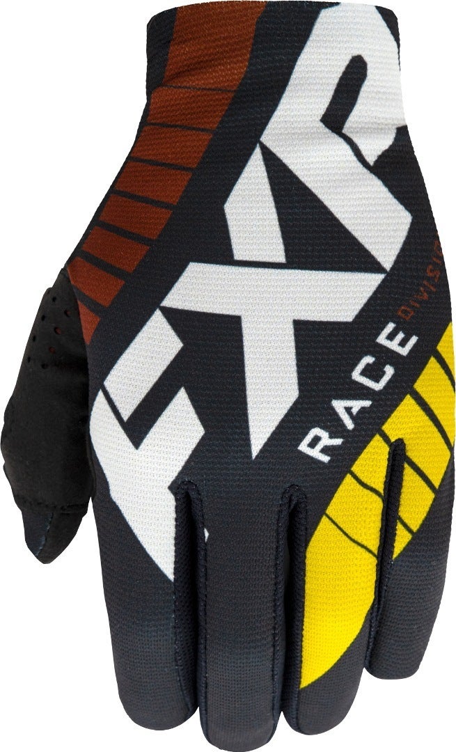FXR Slip-On Lite MX Gear Motocross Handsker Sort/Chokolade L Figur 1