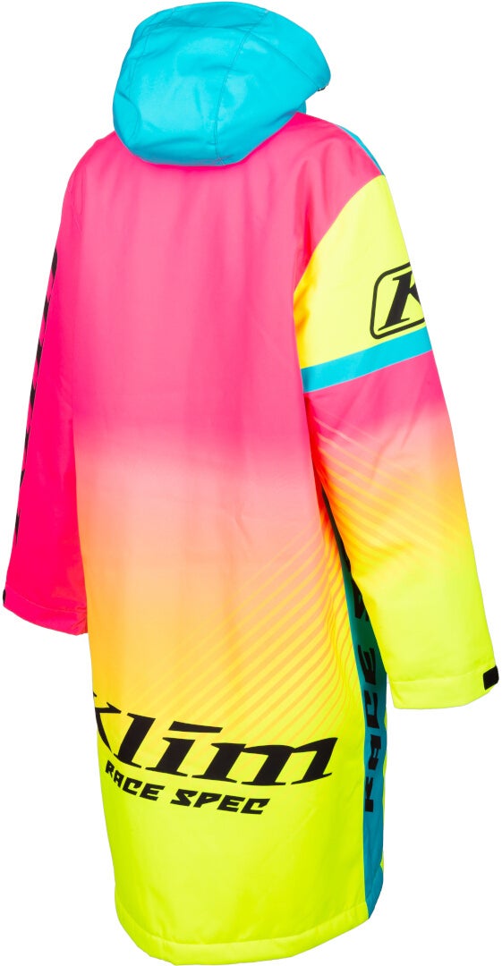 Klim Revolt 防水スノーモービルコート イエロー/ターコイズ/マゼンタ M 図6