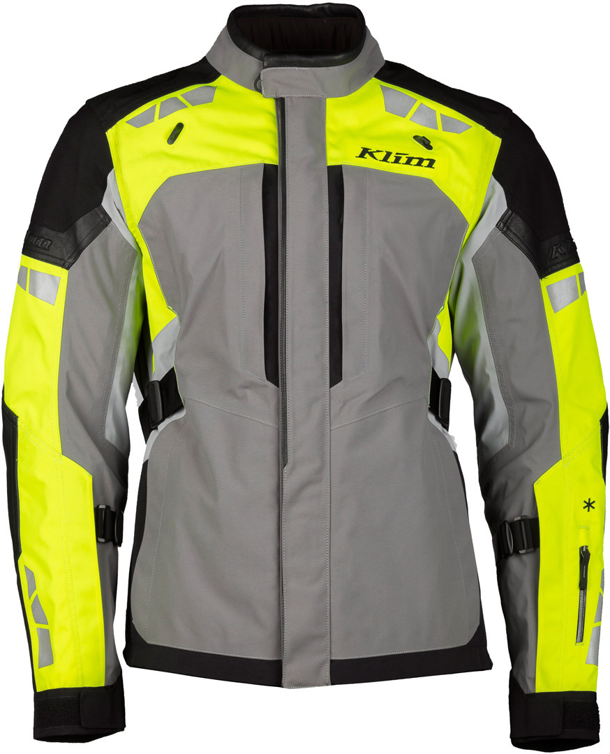 Klim Latitude Motorcycle Textile Jacket grey/yellow 52 Figure 1