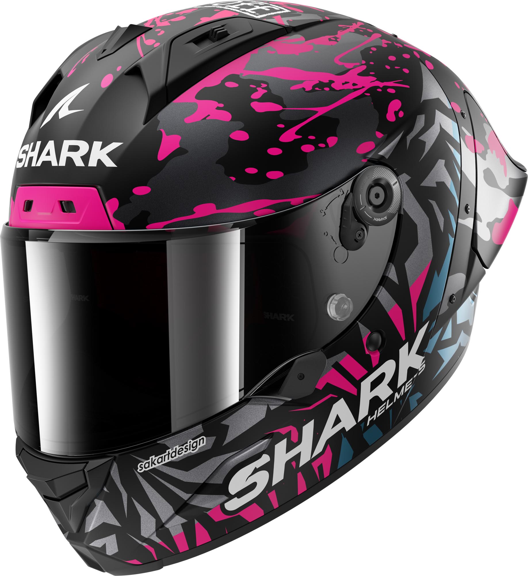 Shark Aeron GP FIM 2 Replica Redding Carbon Capacete Artigo principal Figura 1