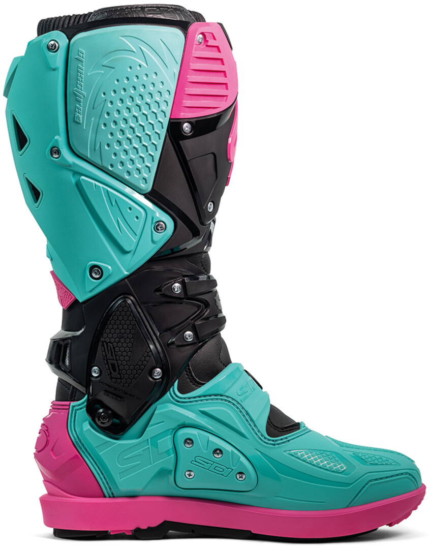 Sidi Crossfire 3 SRS Motocross Støvler mint/sort/pink 44 Figur 4