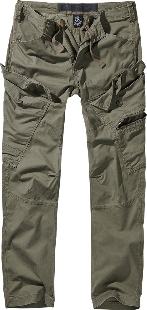 Brandit Men's Olive Adven Slim Fit Pants