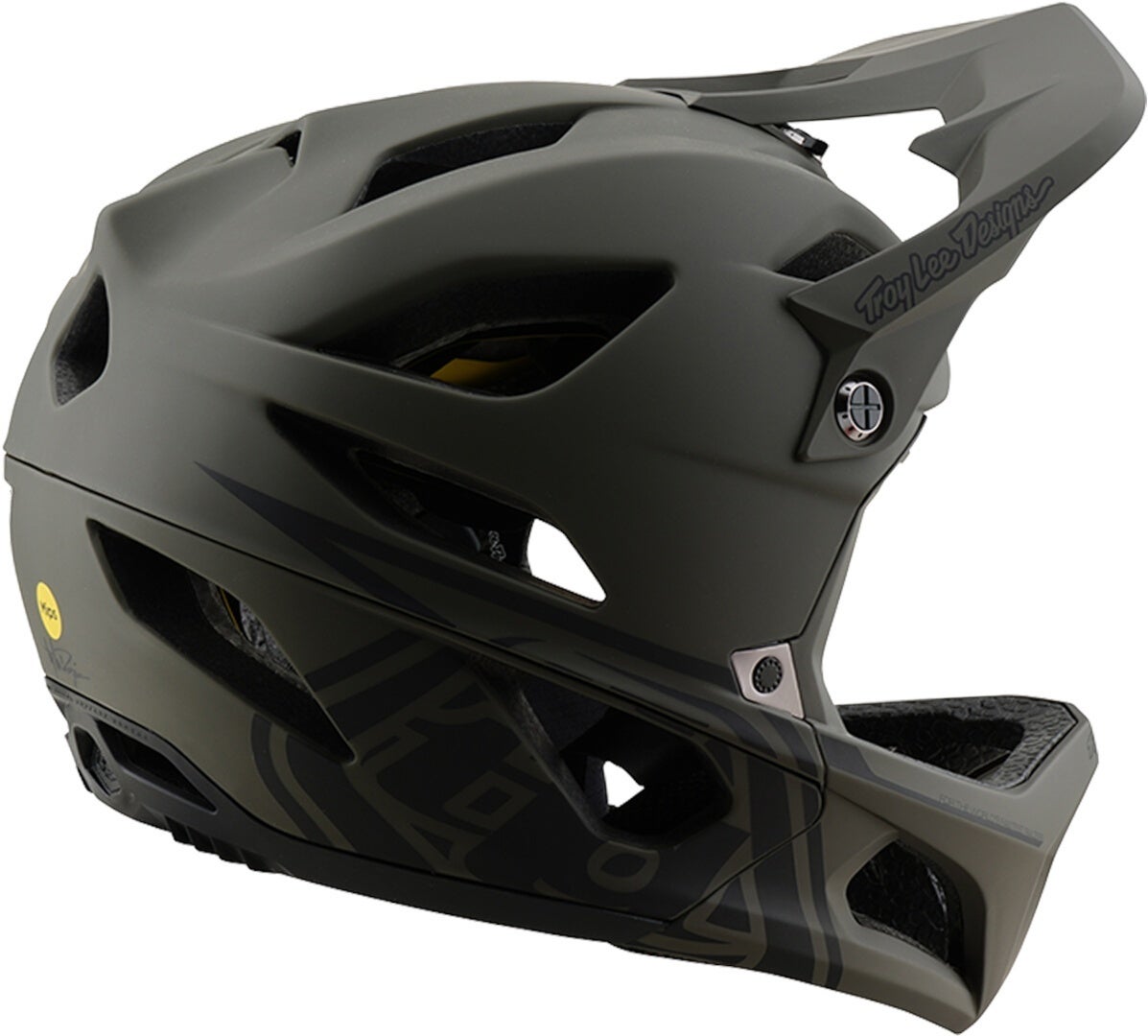 Troy Lee Designs Stage Stealth MIPS Casco Marrone opaco M/L Figura 5