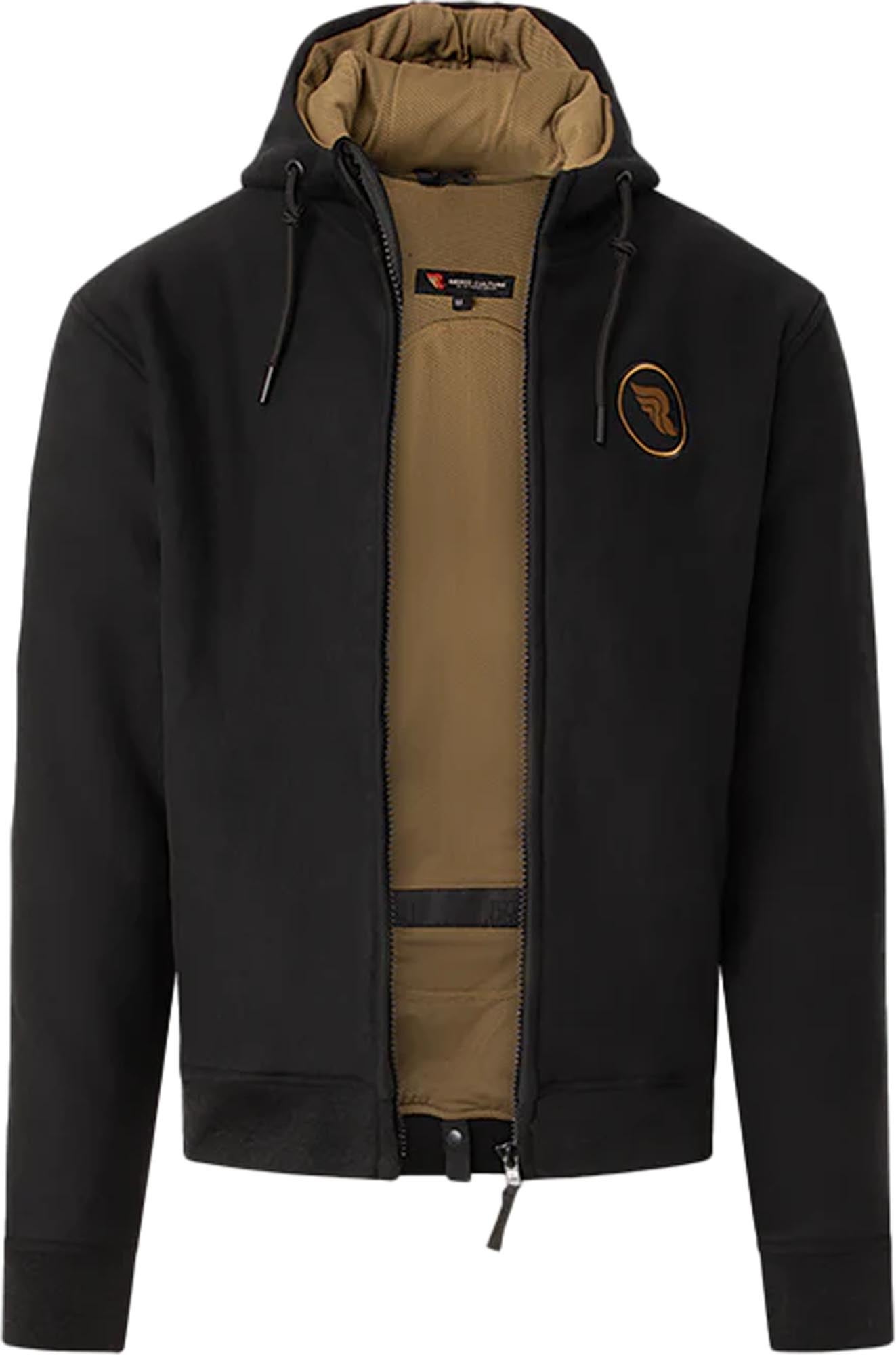 Riding Culture Riding Sweat à capuche moto noir/olive 3XL Figure 2