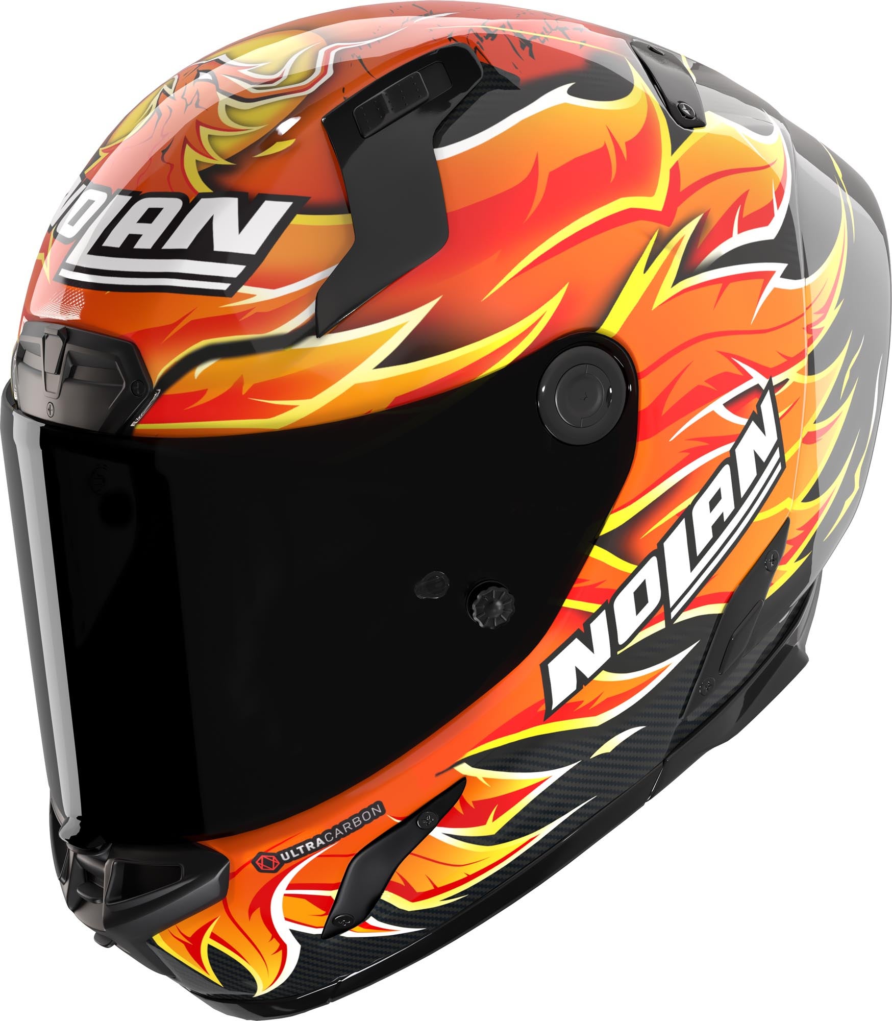 Nolan X-804 RS Ultra Carbon Replica Iannone Helmet red/black M (58) Figure 1