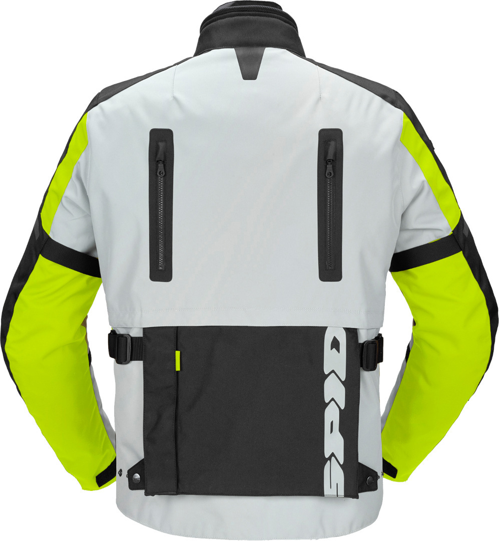 Spidi Crossmaster Veste textile de moto Blanc/jaune L Figure 4