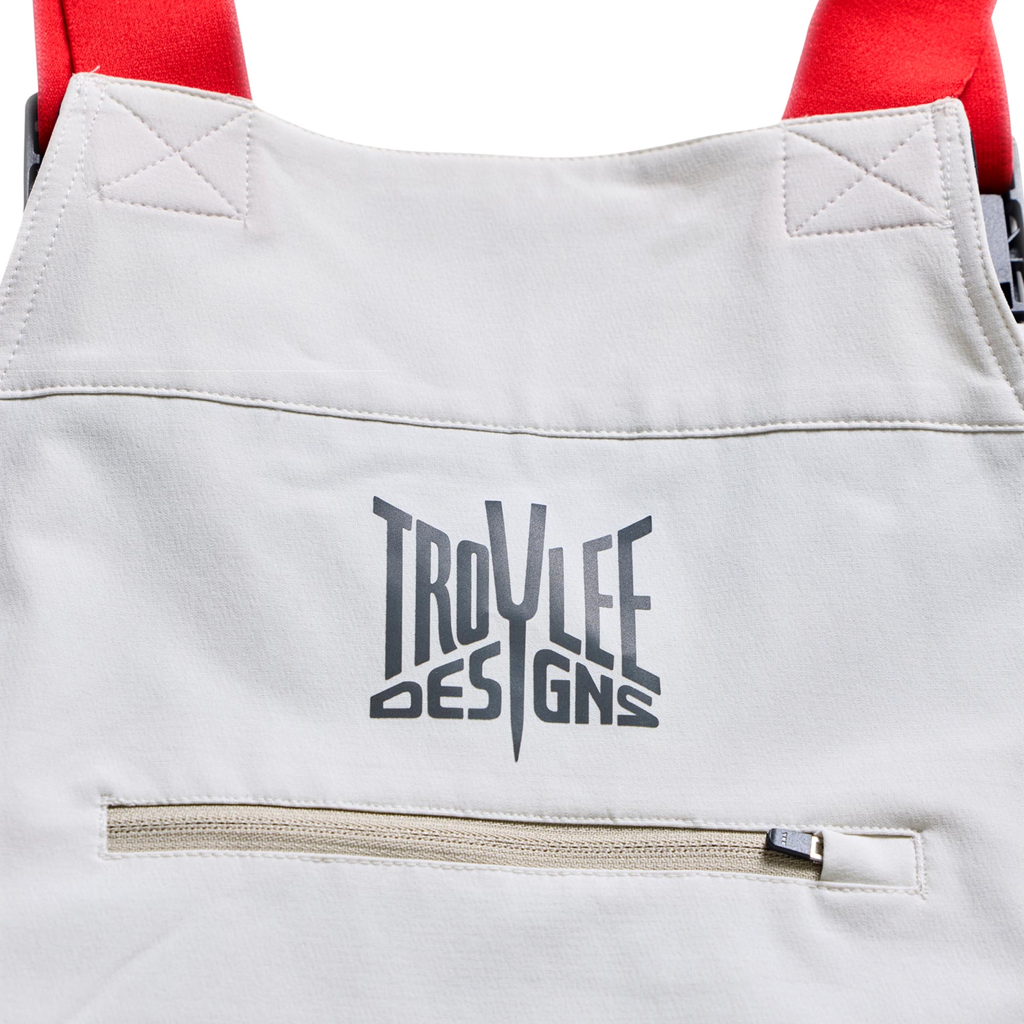 Troy Lee Designs Oversender Pro Mono Bicycle Bib white/grey 28 Figure 12